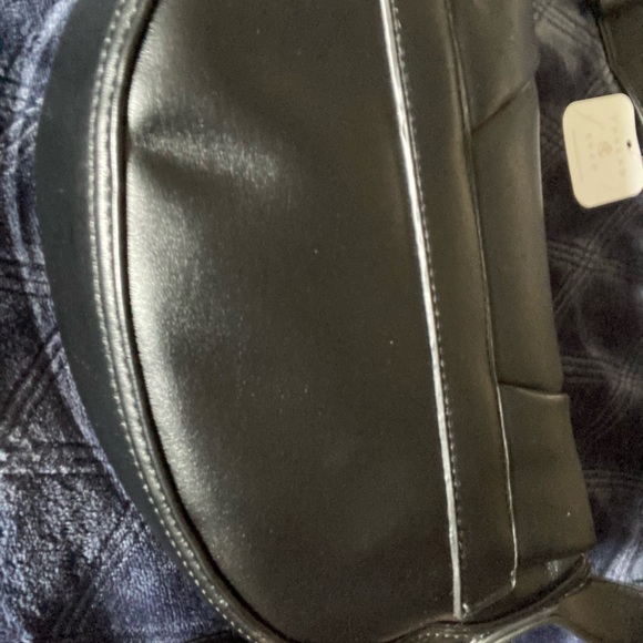 NWT Thread and seed faux leather black bag - Picture 2 of 4
